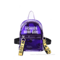 Wholesale customized waterproof transparent backpacks for girls middle school schoolbags fashion bag